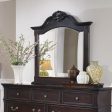 Cambridge Carved Dresser Mirror Cappuccino Sale