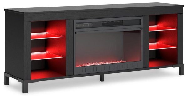 Cayberry 3-Piece Entertainment Center with Electric Fireplace Hot on Sale