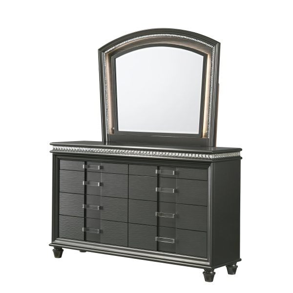 Adira Gray Dresser For Discount