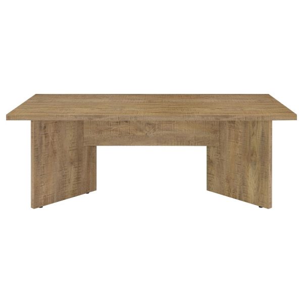 Jamestown Rectangular Engineered Wood Dining Table with Decorative Laminate Mango Brown Hot on Sale