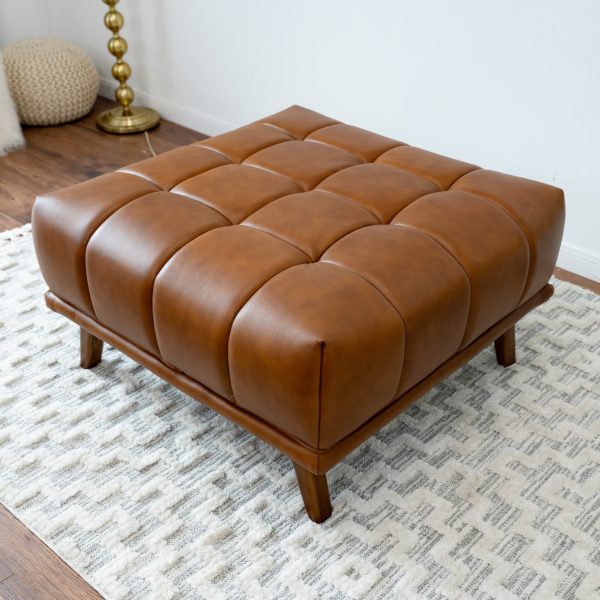 Addison Square Upholstered Ottoman Online now