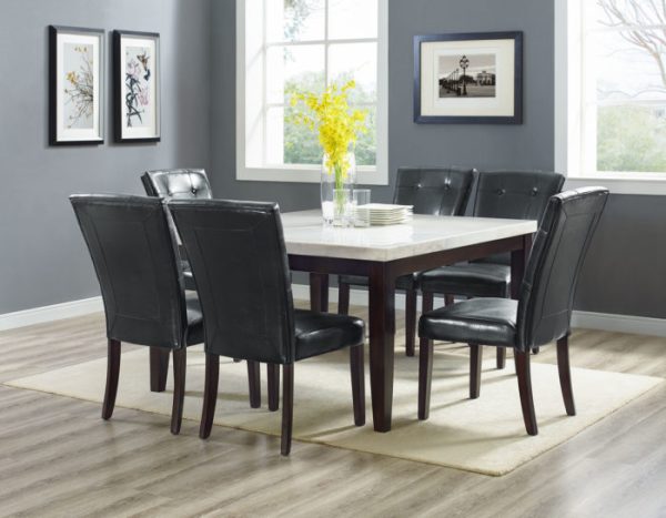 Francis Marble Top Dining Table Online Hot Sale