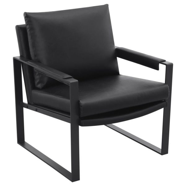 Rosalind Upholstered Track Arms Accent Chair on Sale