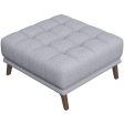 Addison Square Upholstered Ottoman For Sale