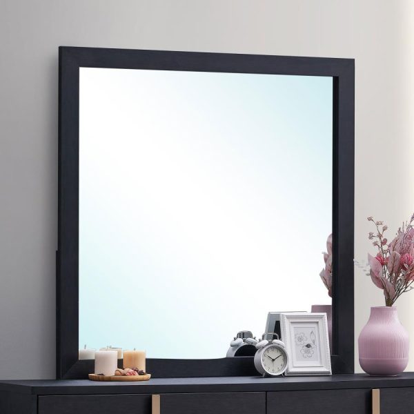 Marceline Dresser Mirror Black Online now