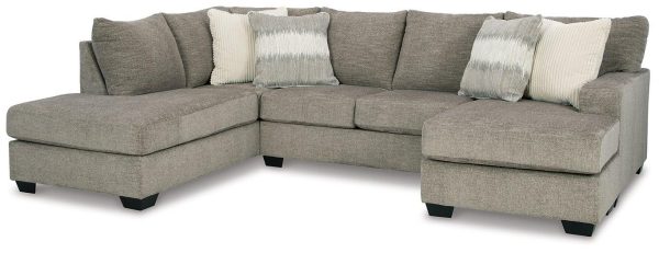 Creswell 2-Piece Sectional with Chaise on Sale