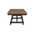 MARIBELLE DINING TABLE WHEAT CHARCOAL Online now