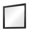 Briana Rectangle Dresser Mirror Black Cheap