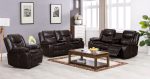 Reno Brown - 2PC or 3PC Reclining Set Online Hot Sale