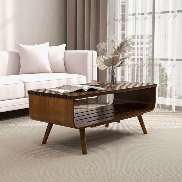 Alice Coffee Table Walnut Cheap