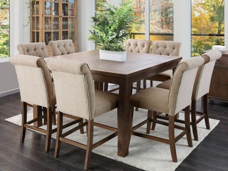 SANIA COUNTER HT. 9 PIECE DINING SET Online Hot Sale