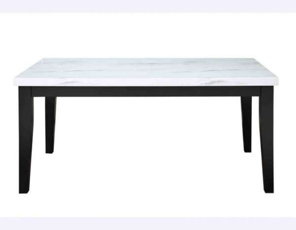 Sterling 66-inch Faux-Marble Dining Table Fashion