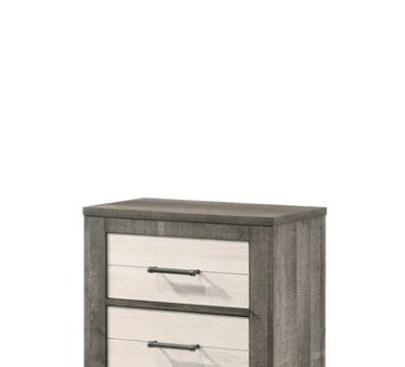 Rhett Brown Cream Nightstand For Discount