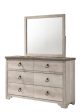 Patterson Driftwood Dresser Mirror on Sale