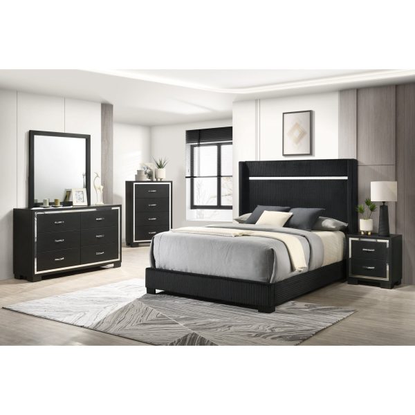 Gennro Contemporary Upholstered Bed Discount