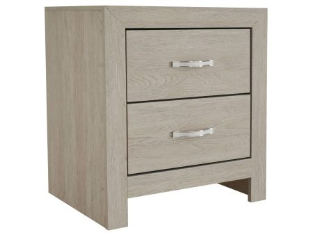 Jaylen Cream Nightstand Hot on Sale