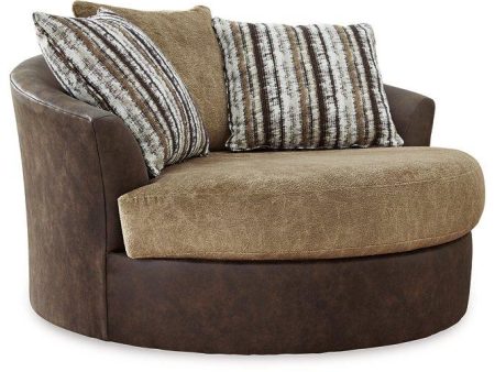 Alesbury Oversized Swivel Accent Chair Supply