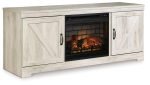 Bellaby 63  TV Stand with Electric Fireplace Cheap