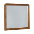 Robyn Rectangular Dresser Mirror Dark Walnut For Sale