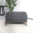 Addison Square Upholstered Ottoman Online Hot Sale