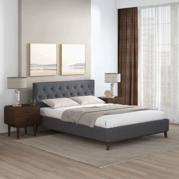 Graceville  King Fabric Platform Bed Online now