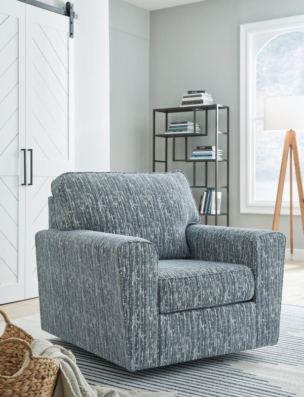 Aterburm Swivel Accent Chair Online Hot Sale