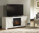 Bellaby 63  TV Stand with Electric Fireplace Cheap