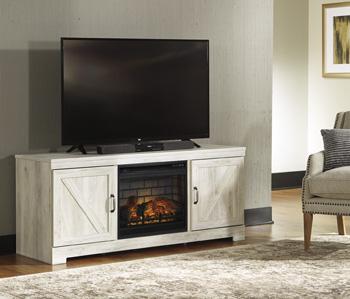 Bellaby 63  TV Stand with Electric Fireplace Cheap