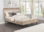 Marlow Platform Bed Rough Sawn Multi Online Sale