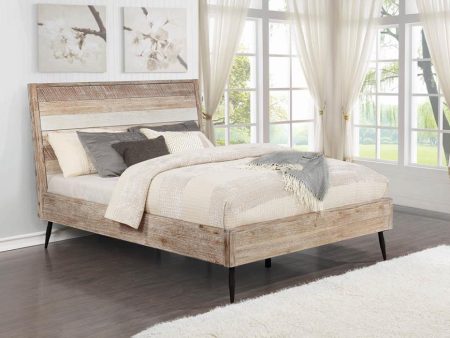 Marlow Platform Bed Rough Sawn Multi Online Sale