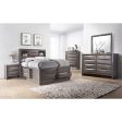 Emily Gray Bedroom Dresser Mirror Discount