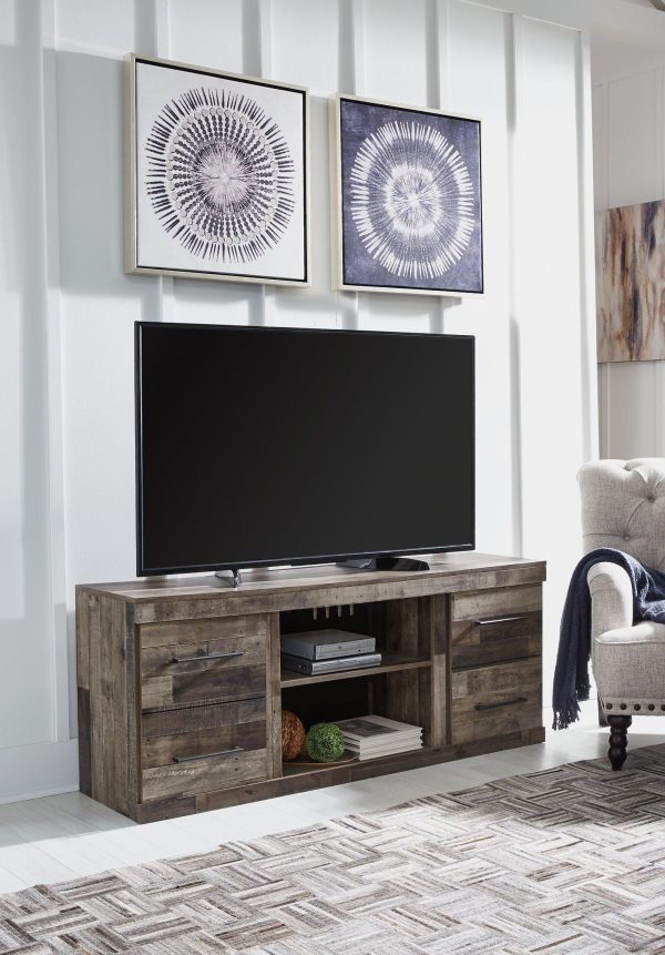 Derekson TV Stand with Electric Fireplace on Sale