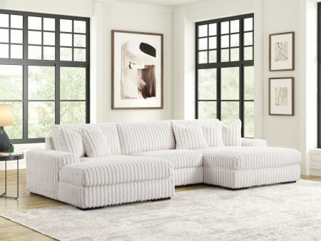 XL SUNDAY2 - BEIGE 3PC Sectional Cheap