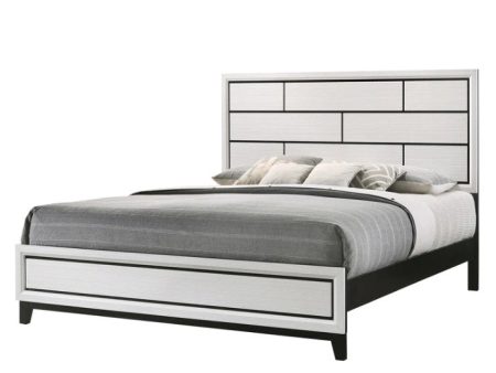 Akerson Chalk Panel Bed Online Hot Sale