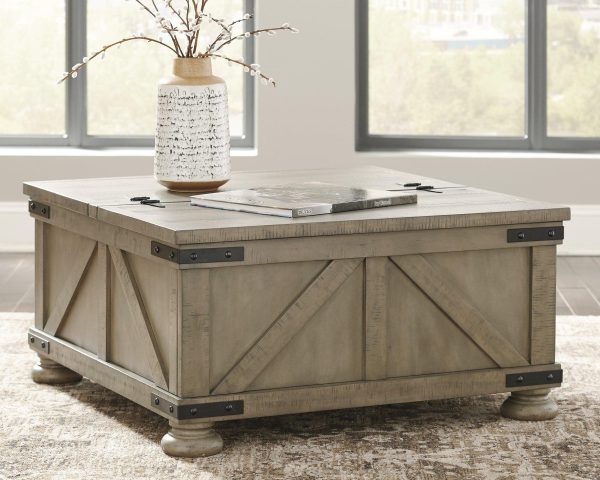 Aldwin Coffee Table With Storage Hot on Sale