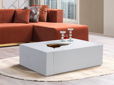 Dream Wood WhiteGold 3-Piece Coffee Table Supply