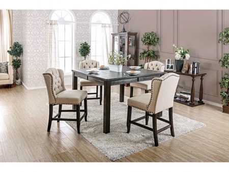 SANIA COUNTER HT. 7 PIECE DINING SET Hot on Sale