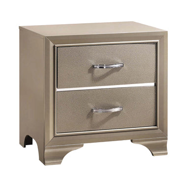 Beaumont Bedroom Set Metallic Champagne Online