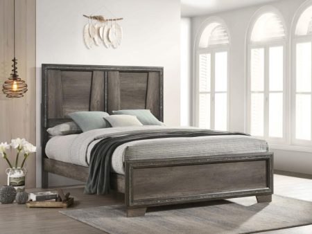 Janine Panel Bed Grey Sale