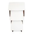 Ronald MDF Nesting Accent Tables In Cream (Set Of 3) Online Hot Sale