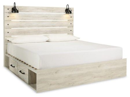 Cambeck Bed with 4 Storage Drawers Online now