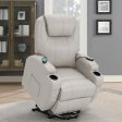 Sanger Upholstered Power Lift Recliner Chair with Massage Online Sale