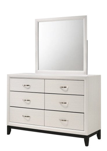 Akerson 6 Drawer Chalk Dresser For Sale