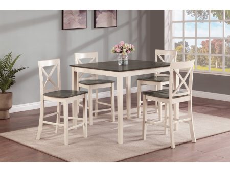 THEODORE 5-PK COUNTER HEIGHT TABLE SET Supply