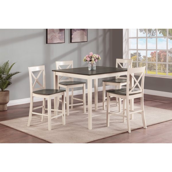 THEODORE 5-PK COUNTER HEIGHT TABLE SET Supply