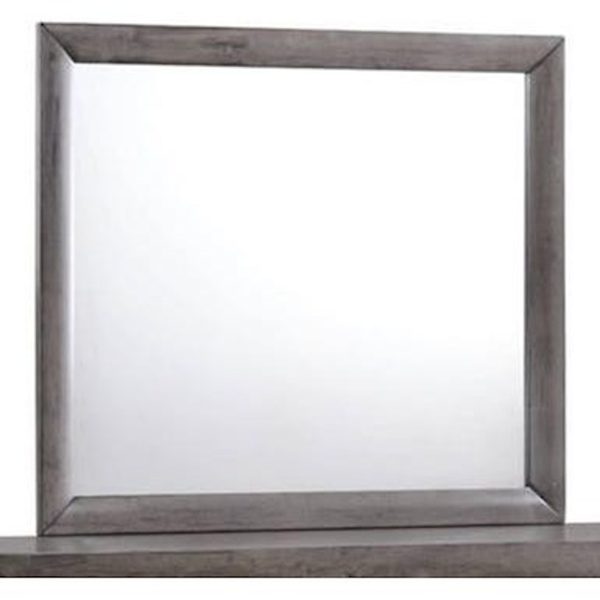 Emily Gray Bedroom Dresser Mirror Discount