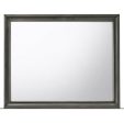 Regata Gray Silver Bedroom Dresser Mirror For Sale