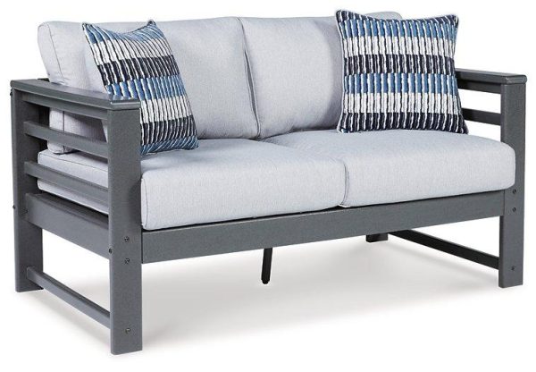 Amora Outdoor Loveseat with Cushion For Sale