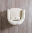 Helena Ivory Velvet Chair Online Sale