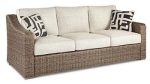 Beachcroft Outdoor Sofa with Cushion For Sale